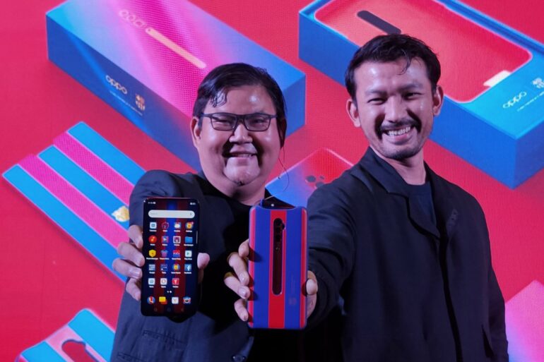 Oppo reno 10x zoom fc barcelona limited edition 3