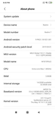Review Redmi 7: Smartphone 1 Jutaan dengan Snapdragon 632 dan Baterai Tahan Lama 27 Redmi 7 MIUI 10 3