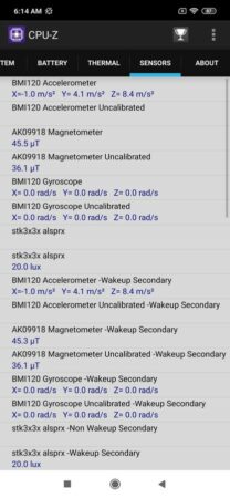 Redmi Note 7 CPU Z 3
