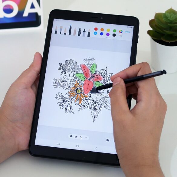 Review Samsung Galaxy Tab A with S Pen: Tablet Android 3 Jutaan dengan Fitur Mirip Galaxy Note 19 Samsung Galaxy Tab A with S Pen 5