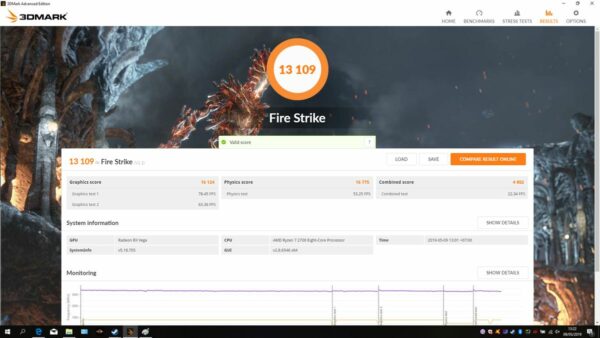 Review Acer Predator Helios 500 (PH517-61): Laptop Kencang Sekelas PC Desktop dengan AMD Ryzen 7 Generasi Kedua 29 fire strike 1