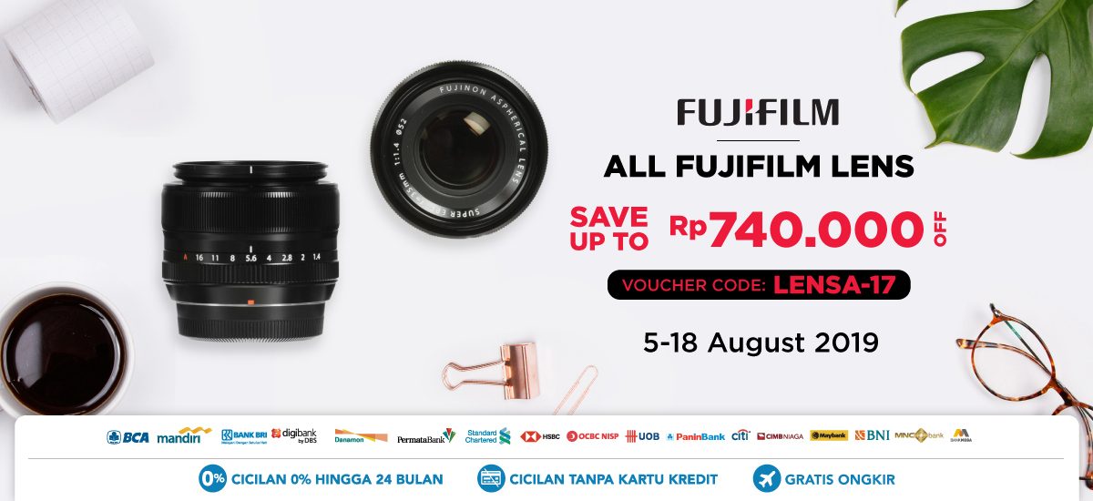 Fujifilm Lens Agustus promo