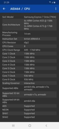 Review Samsung Galaxy M30: Fitur Lebih Menggiurkan, Baterai Tetap Ekstra Besar 36 Galaxy M30 AIDA 64 2