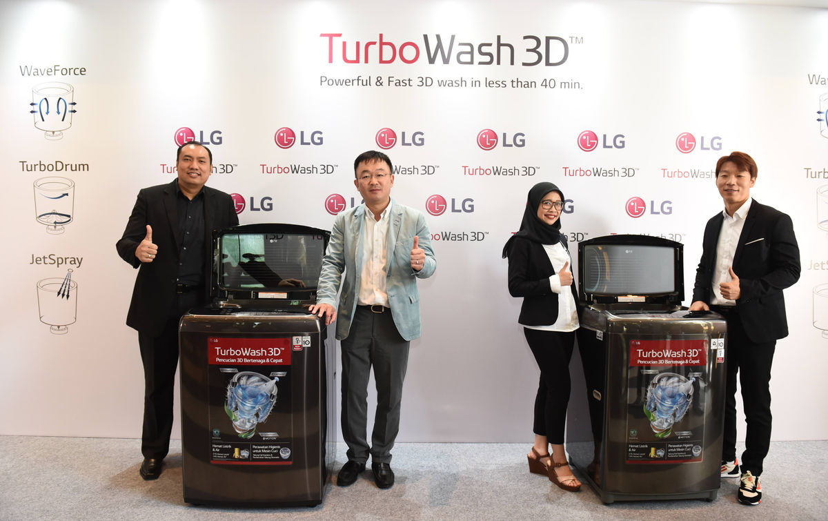 LG mesin cuci Turbowash 3D