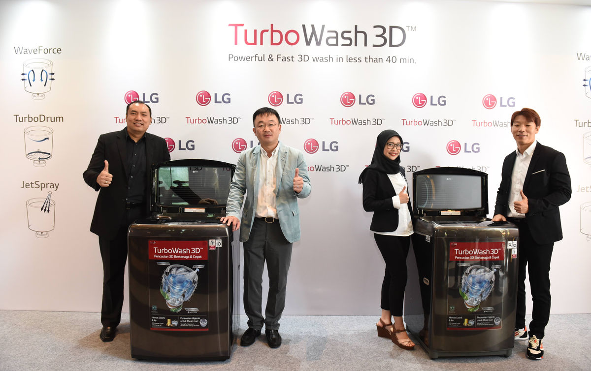 LG Hadirkan TurboWash 3D, Solusi Cuci Baju Cepat Dan Hemat Energi - YANGCANGGIH.COM