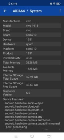 Vivo Z1 Pro AIDA64 3