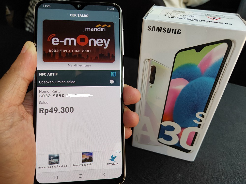 Galaxy A30s NFC