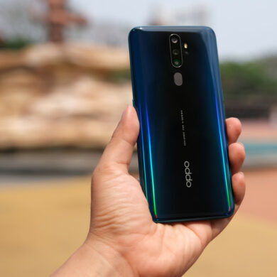 OPPO A9 2020 hand