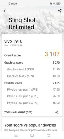 Review Vivo Z1 Pro 43 Vivo Z1 Pro 3D Mark 1