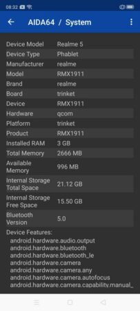 realme 5 AIDA 64 1