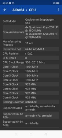 realme 5 AIDA 64 2