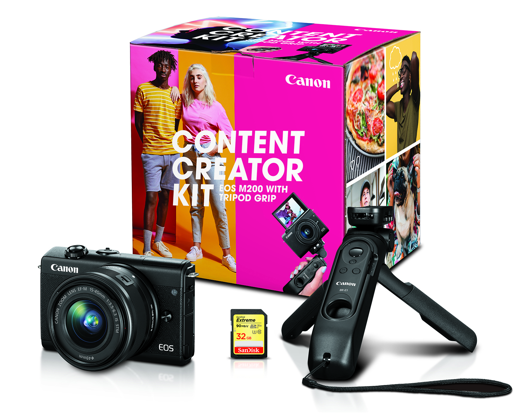 Canon EOS M200 Content Creator kits 1