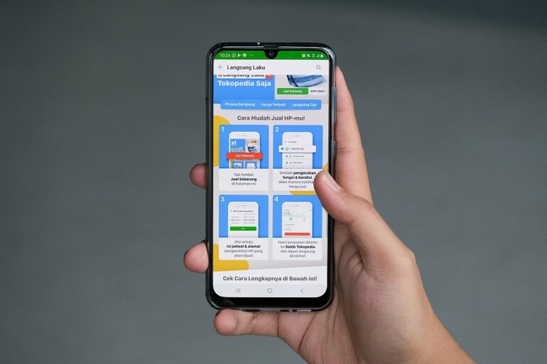 Fitur Tokopedia Langsung Laku