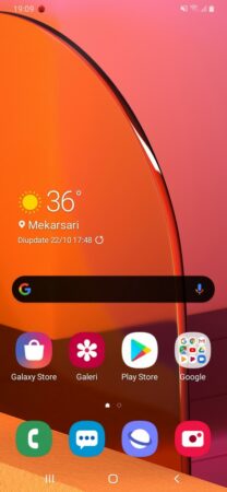 Galaxy A20s OneUI 1