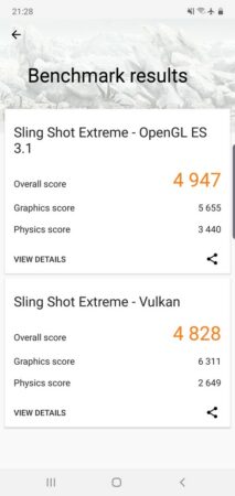 Galaxy Note10 3D Mark