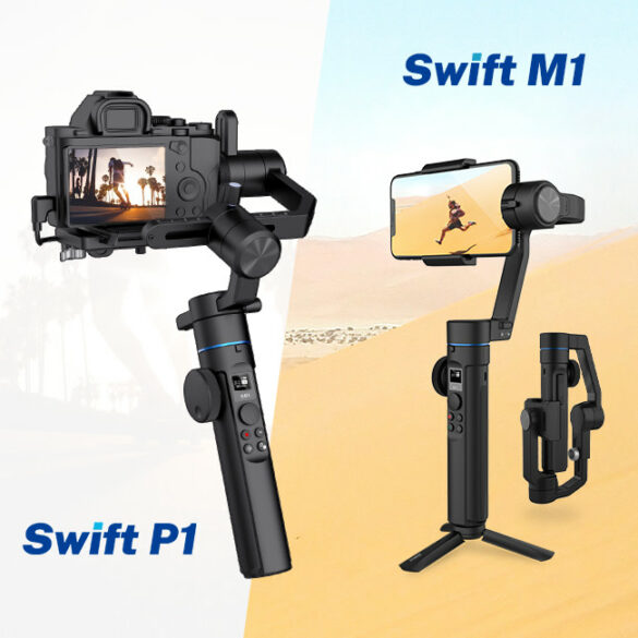 Sirui Swift M1 dan P1: Gimbal Terjangkau untuk Smartphone dan Kamera Mirrorless 40 Sirui Swift 1