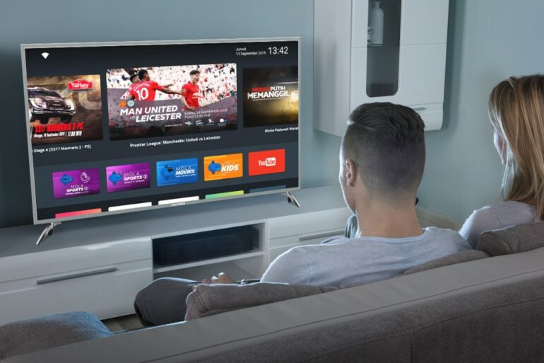 Smart TV Polytron Liga Inggris