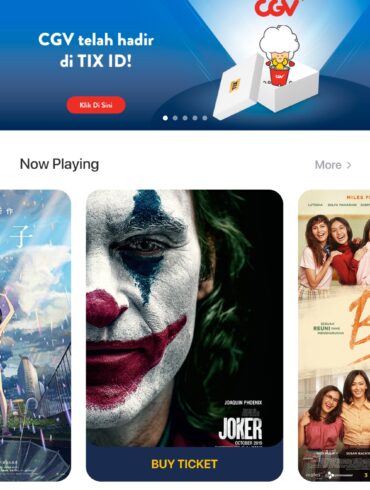 TIX ID homescreen TIX ID homescreen