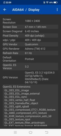 Review Vivo V17 Pro: Smartphone dengan 4 Kamera Belakang dan 2 Kamera Selfie 44 Vivo V17 Pro AIDA 64 1