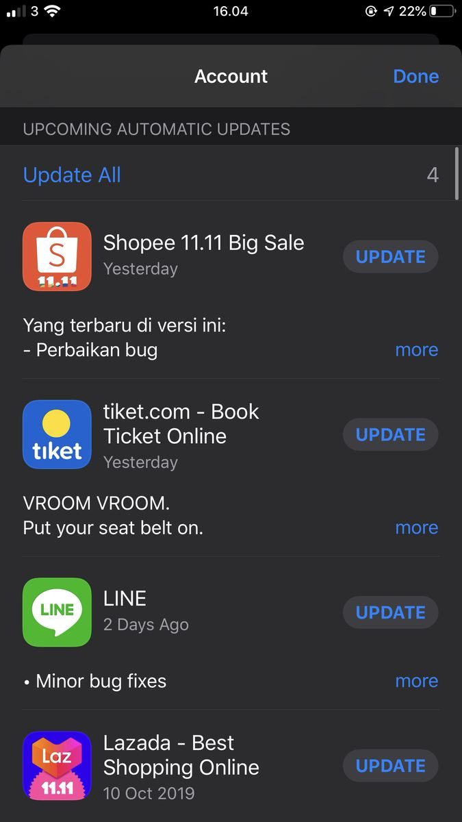tips update app 2