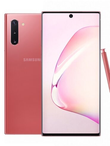 Galaxy Note10 Aura Pink