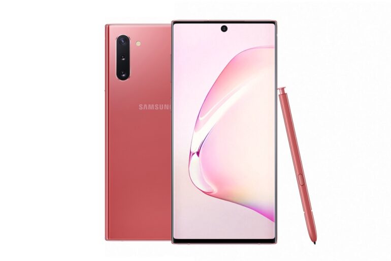 Galaxy Note10 Aura Pink