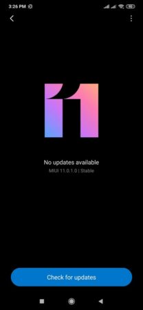 Redmi Note 8 Pro MIUI 11 6 1