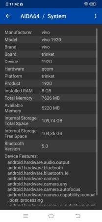 Vivo S1 Pro AIDA64 1