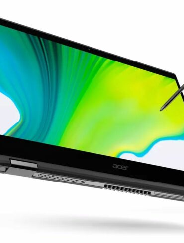 Acer Spin 3 Tablet mode
