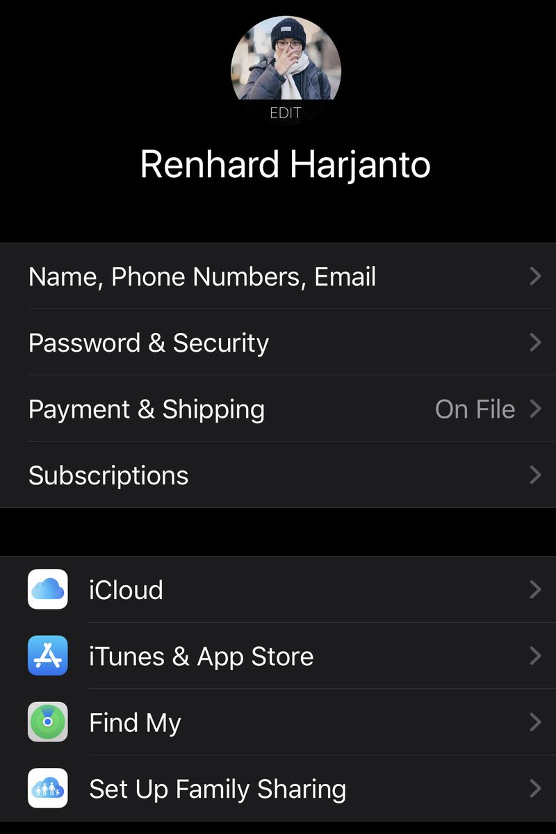 Apple ID payment 1