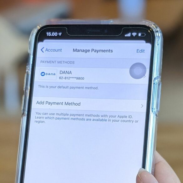 Belanja di App Store Kini Bisa Bayar dengan DANA 35 DANA iOS 1