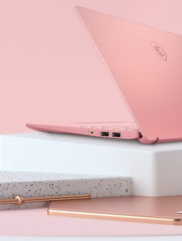 MSI prestige 14 rose pink 2