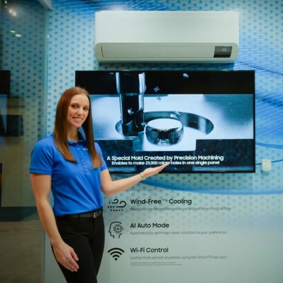 Samsung AR9500T: Pendingin Udara Canggih dengan AI Auto Cooling dan Teknologi Wind-Free 24 Samsung AR9500T Wind Free