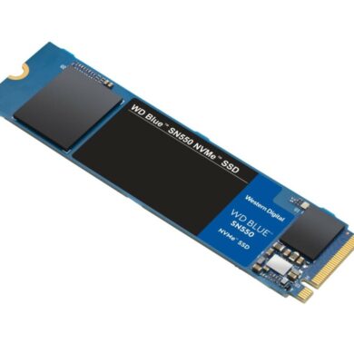 WD Blue SN550 SSD flat