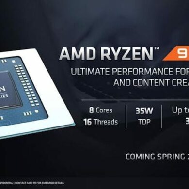 AMD Ryzen 9 4900 HS 1