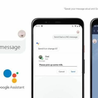 Line Google Assistant 1