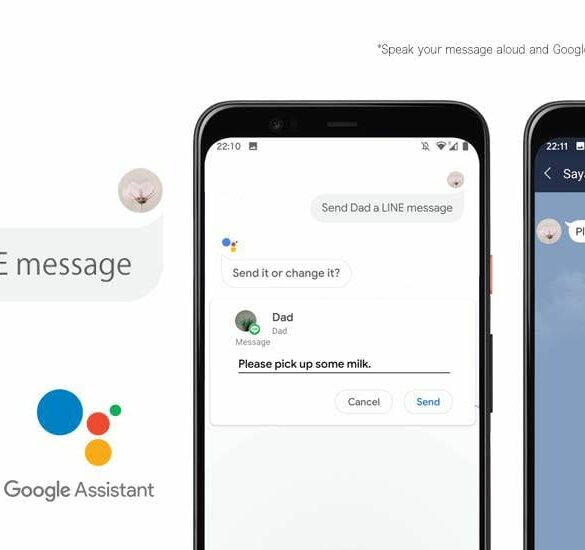 Line Google Assistant 1 Line Google Assistant 1