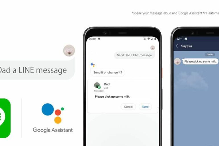 Line Google Assistant 1