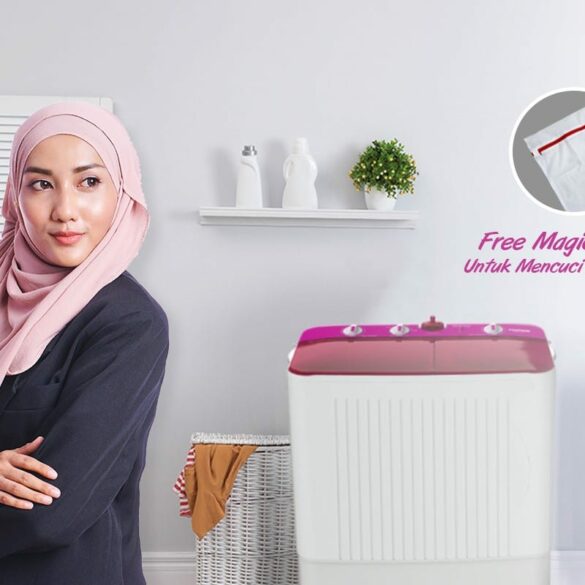 Polytron Primadona Samba: Mesin Cuci Hemat Listrik dengan Water Filter dan Mode Hijab 34 Primadona Samba 2020