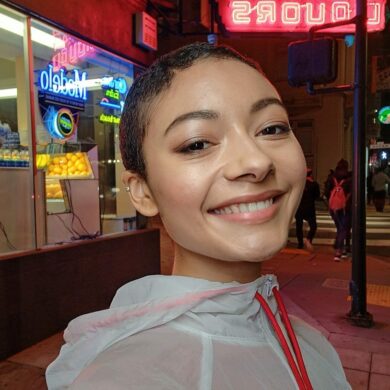 hasil foto selfie OPPO Reno3