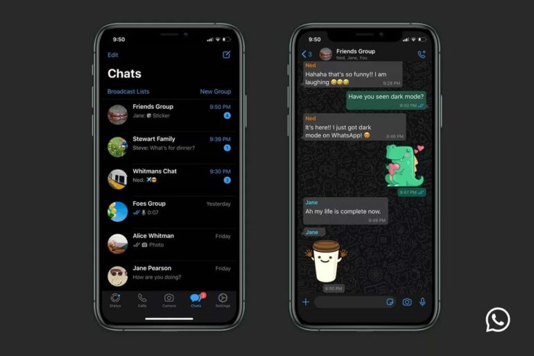 whats app dark mode ios 2 whats app dark mode ios 2
