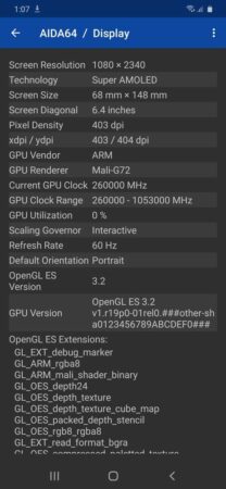 Galaxy M31 AIDA 64 1