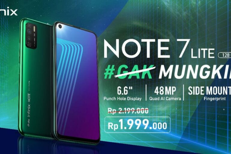 Infinix Note 7 Lite first sale