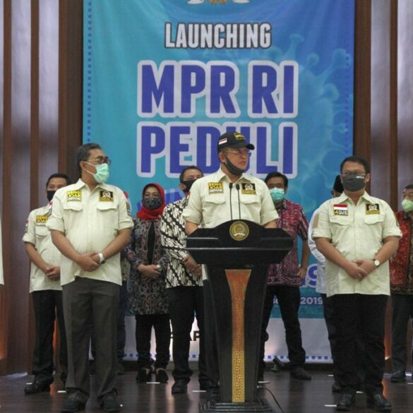 MPR RI Peduli Lawan COVID 19 with telkomsel