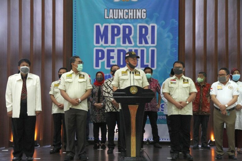 MPR RI, Telkomsel, Kitabisa, Gojek dan BPIP Luncurkan Inisiatif Lawan COVID-19 33 MPR RI Peduli Lawan COVID 19 with telkomsel