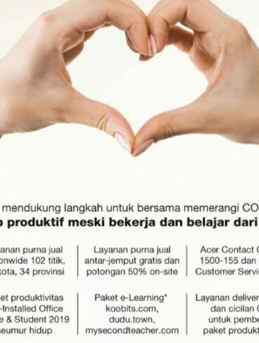 Acer Pastikan Layanan Tetap Lancar untuk Mendukung Kegiatan Bekerja dan Belajar dari Rumah 34 Purna Jual Acer