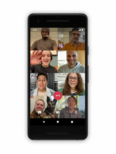 WhatsApp Video Call 8 Orang