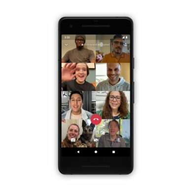 WhatsApp Video Call 8 Orang
