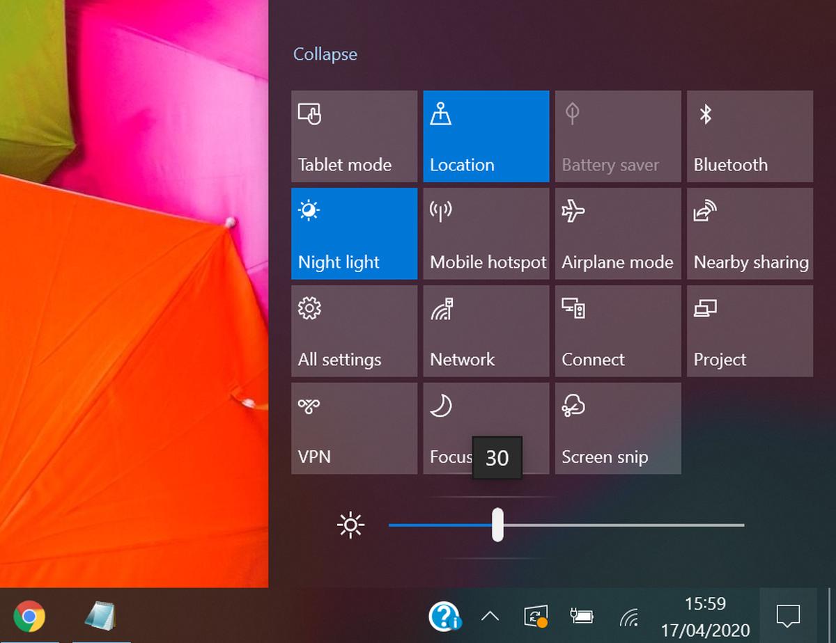 Windows 10 brightness 1