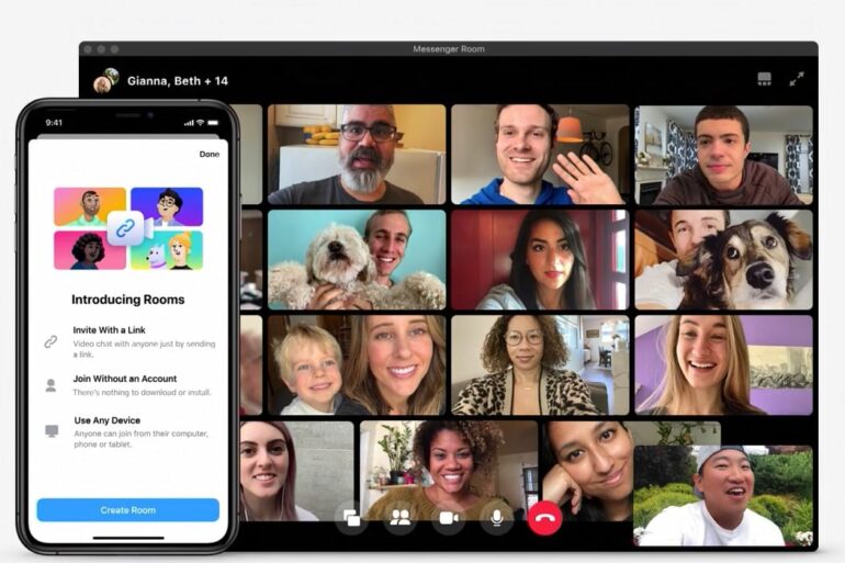 Facebook Messenger Rooms: Mendukung Panggilan Video Hingga 50 Orang 31 facebook messenger room 1